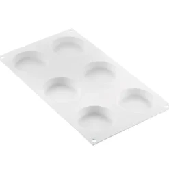 Silikomart Siliconenvorm & Taartring Set Rond Ø7cm**