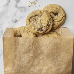 Snack/Broodzak Ongebleekt Papier 12x35x5,5cm 30st.