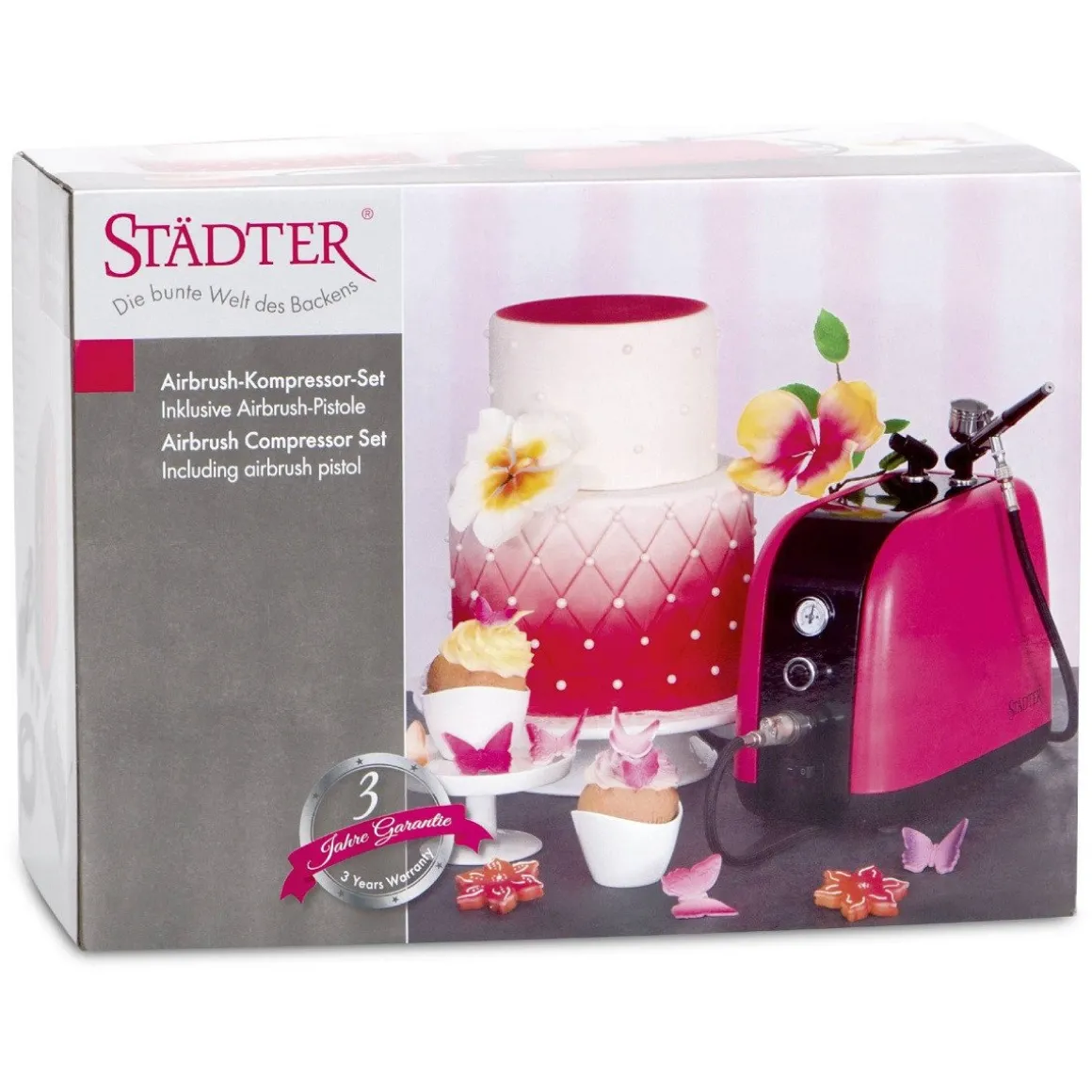 Städter Airbrush & Compressor Set