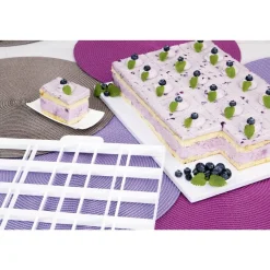 Städter Taartverdeler Vierkant - 24 / 30 taartpunten