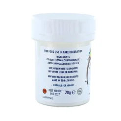 Sugarflair Superwhite Icing Whitener 20g