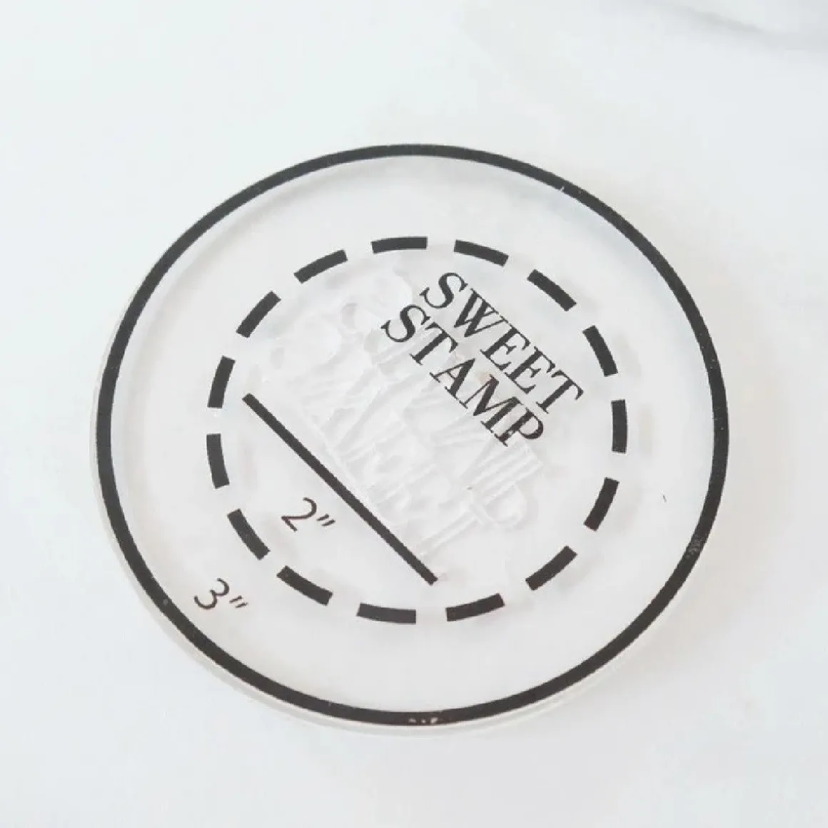 Sweet Stamp Pickup Pad Rond