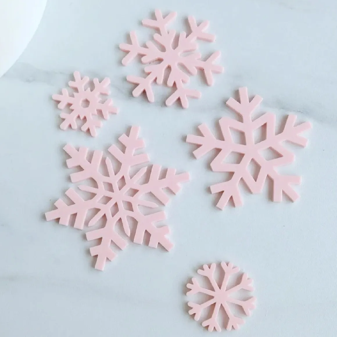 Sweet Stamp Snowflakes Elements