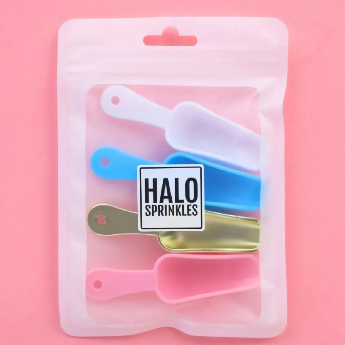 Sweet Stamp Sprinkle Lepels Set/4