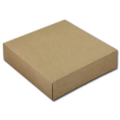 Taartdoos 19x19x5cm. Kraft 50st