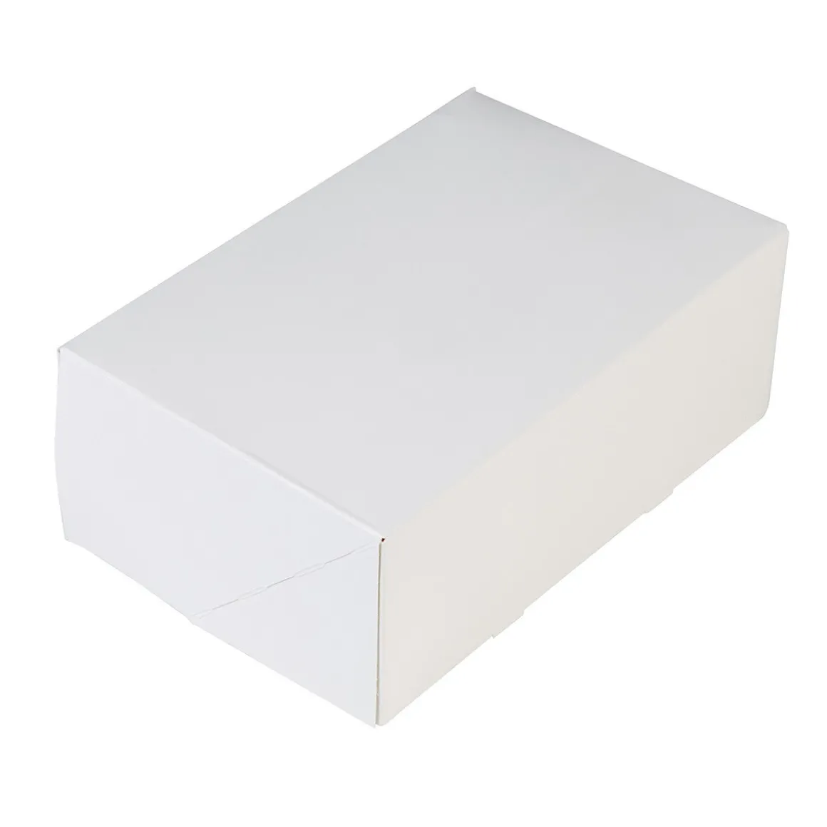 Taartdoos 21x14x8cm. Wit 50st