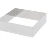 Taartring RVS Vierkant 16x16x5cm