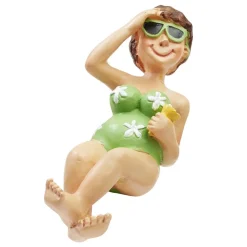 Taarttopper Strandganger Vrouw Liggend 6cm