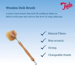 Tala Afwasborstel Hout