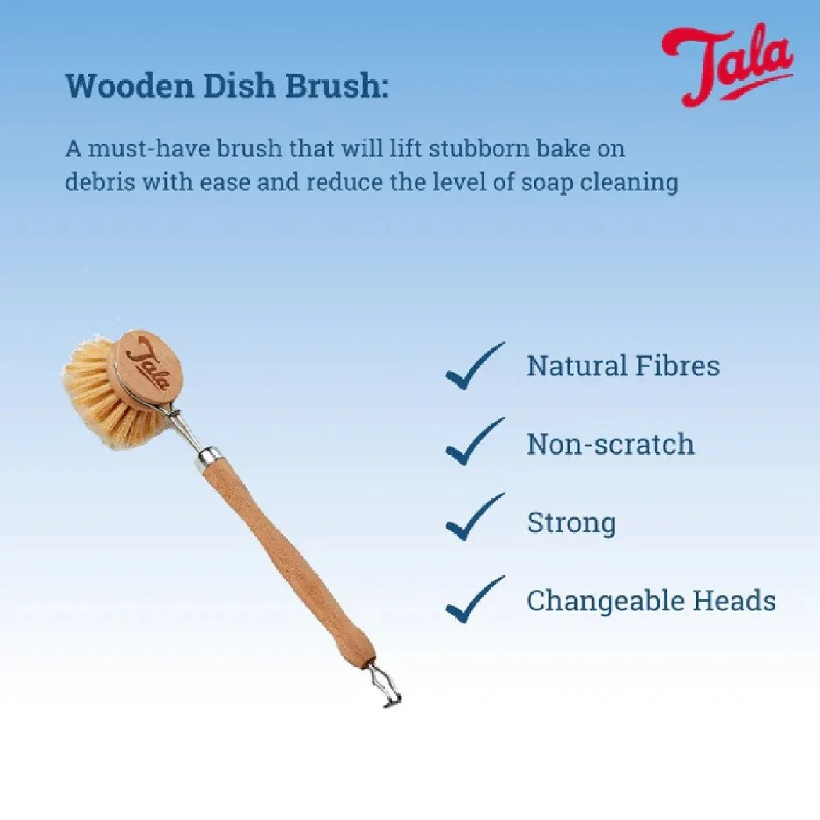 Tala Afwasborstel Hout
