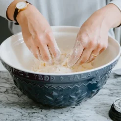 Tala Beslagkom Keramiek Donkerblauw Ø30cm