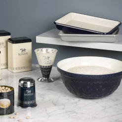 Tala Beslagkom Keramiek Donkerblauw Ø30cm