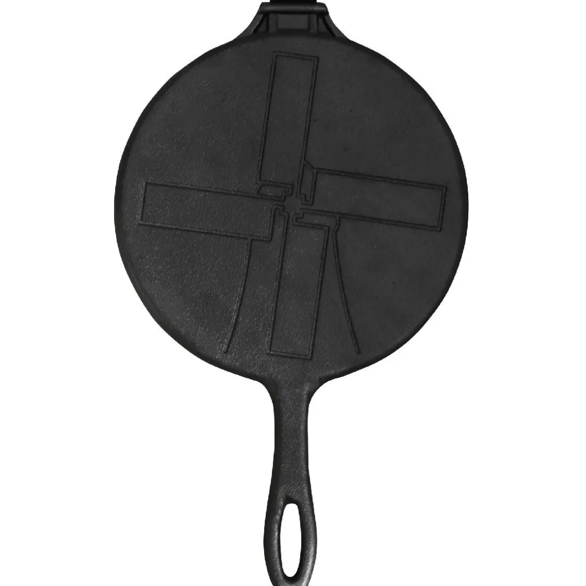 The Windmill Stroopwafelijzer Gietijzer