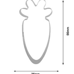 Uitsteker RVS Wortel