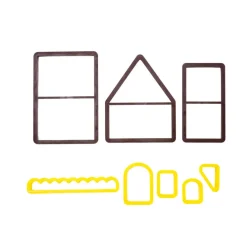 Uitstekerset Koekjeshuis 3D