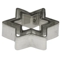 Uitstekerset Ster (6 punten) Ø3,5-6,5cm Set/3