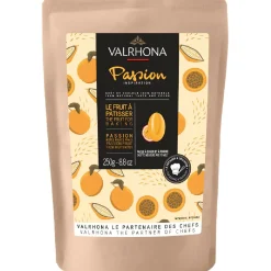 Valrhona Chocolade Druppels Passievrucht 250g