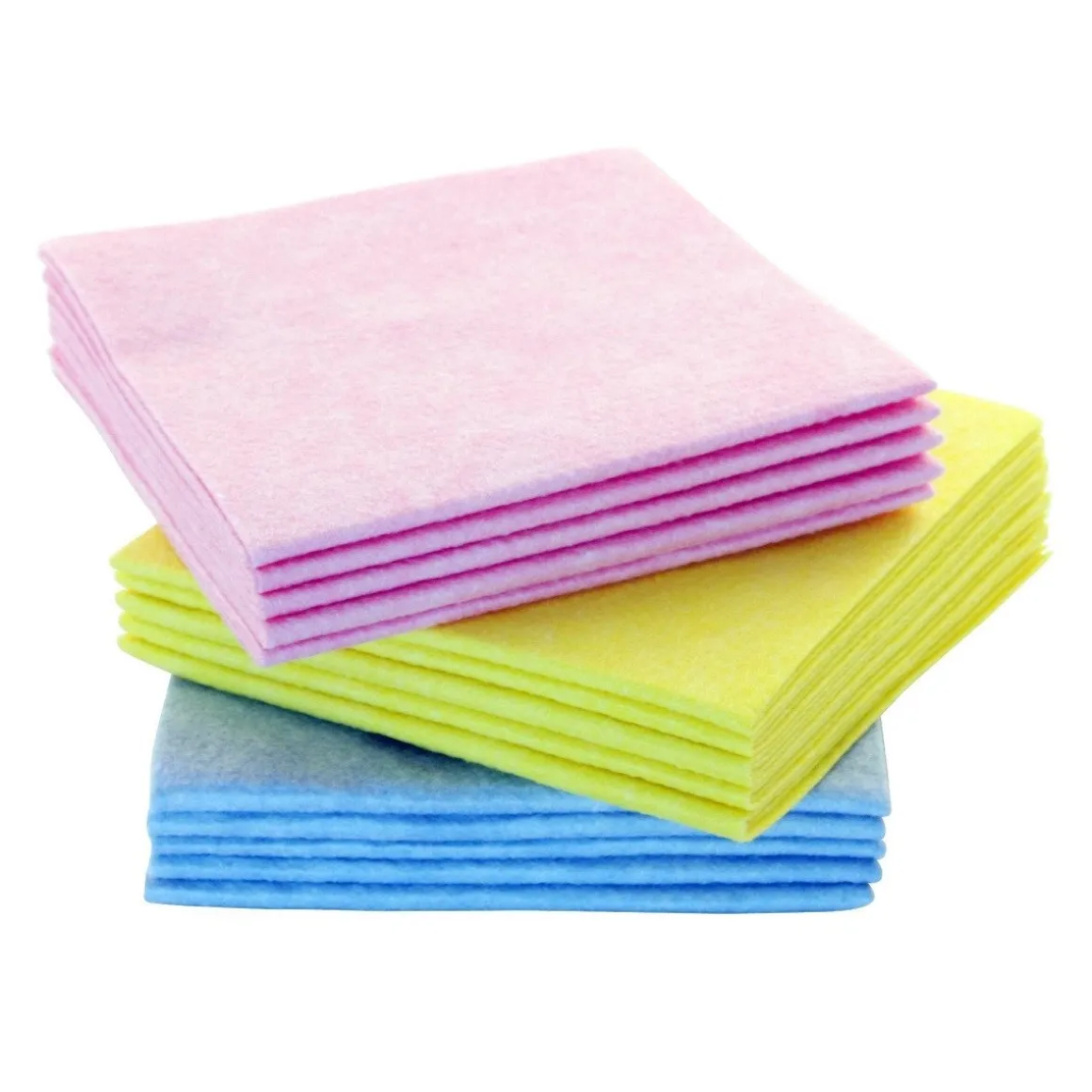 Vliesvaatdoek Roze 38x40cm 10st.