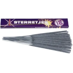 Vuurwerk Sterretjes 30cm 50st.
