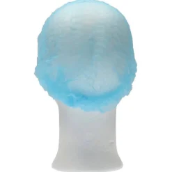 Wegwerpmuts Blauw 100st. 53cm.