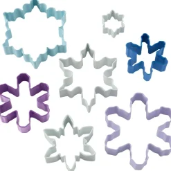 Wilton Koekjes Uitstekerset Sneeuwvlokken 7 stuks