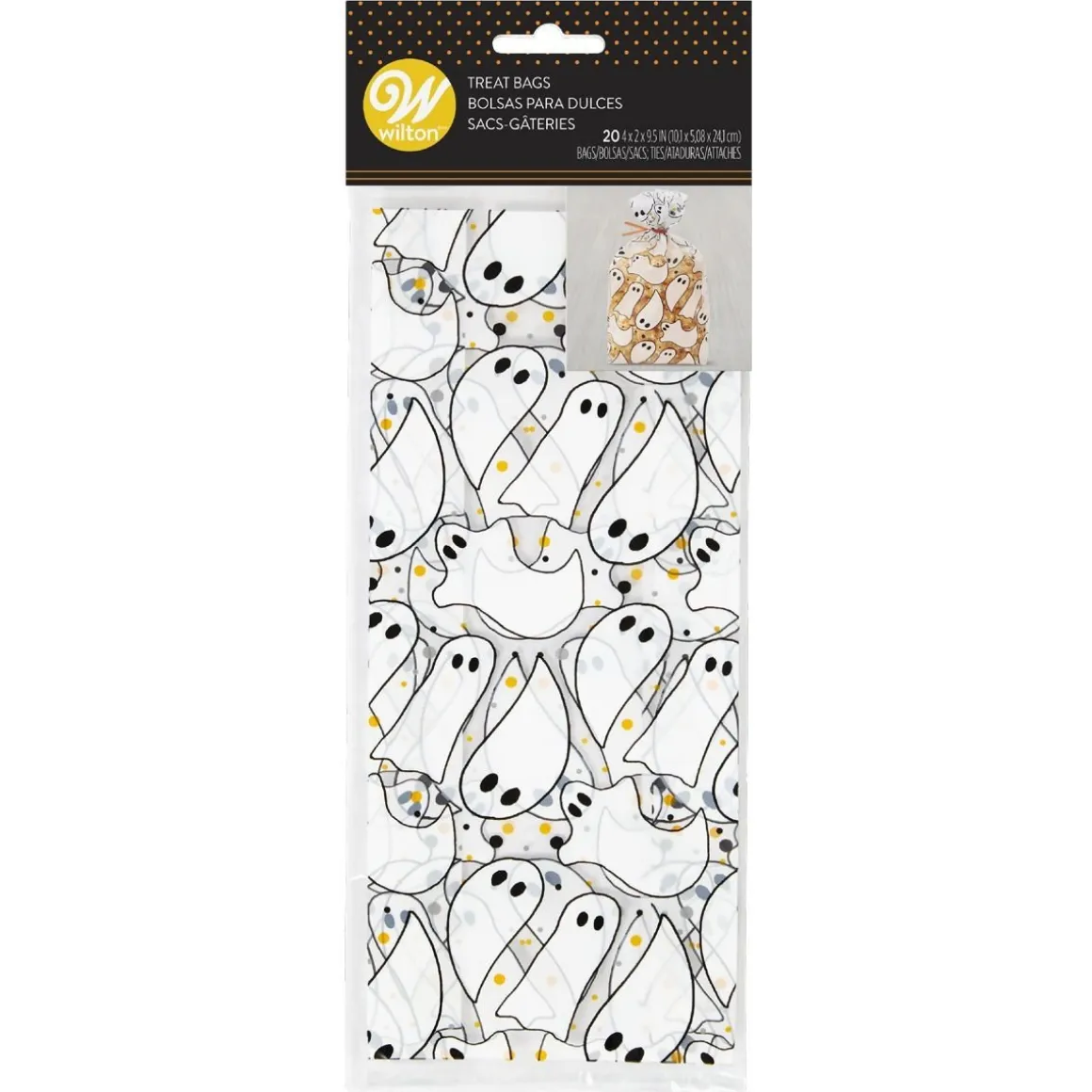 Wilton Traktatiezakjes Halloween Spookje 20st