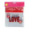 Wilton Traktatiezakjes Hersluitbaar Love 20st